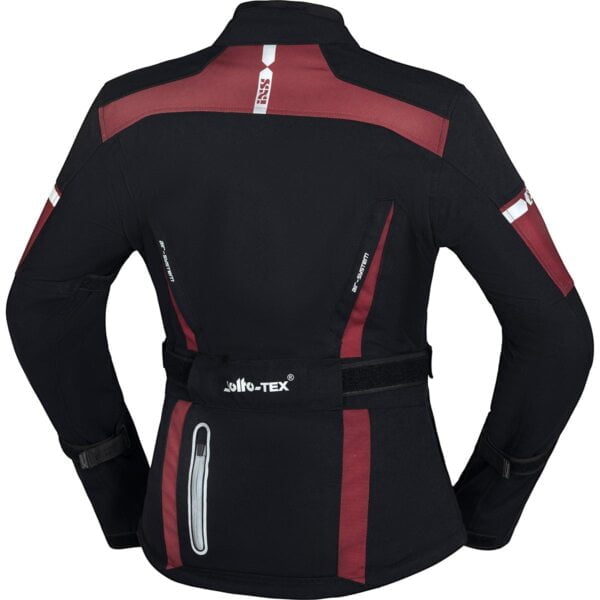 IXS Damen Tour Jacke Pacora-ST schwarz-bordeaux - Image 2